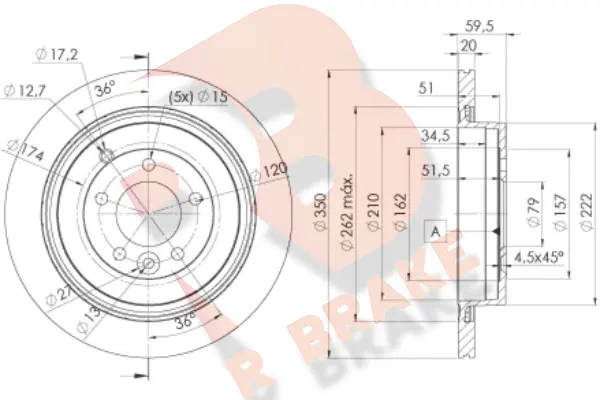 Brake Disc (78RBD27363)