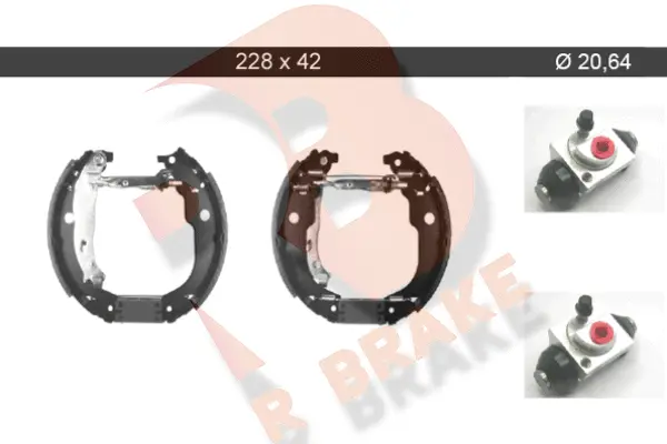 Brake Shoe Set (79RBKT0069)