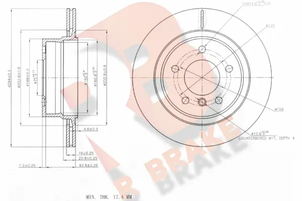 Brake Disc (78RBD26087)