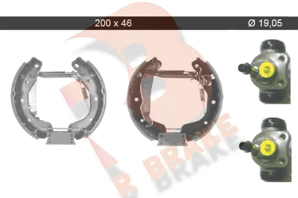 Brake Shoe Set (79RBKT0085)