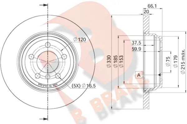 Brake Disc (78RBD23420)