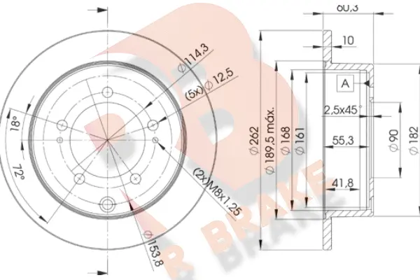 Brake Disc (78RBD28326)