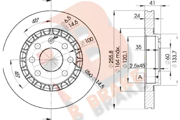 Brake Disc (78RBD29042)