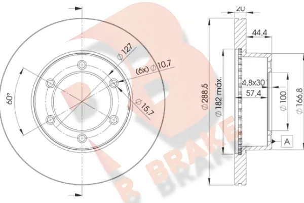 Brake Disc (78RBD25190)