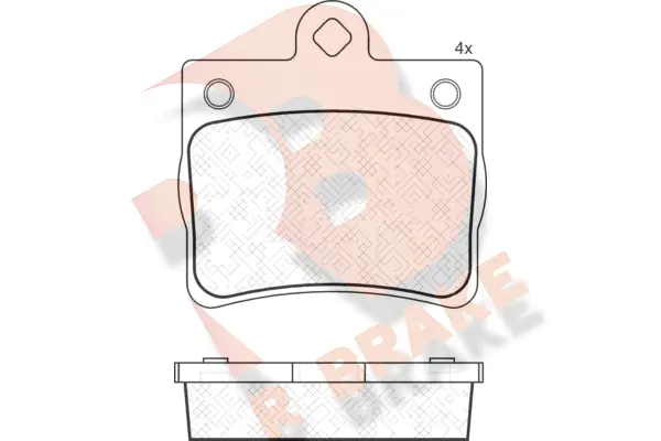 Brake Pad Set, disc brake (RB1310)