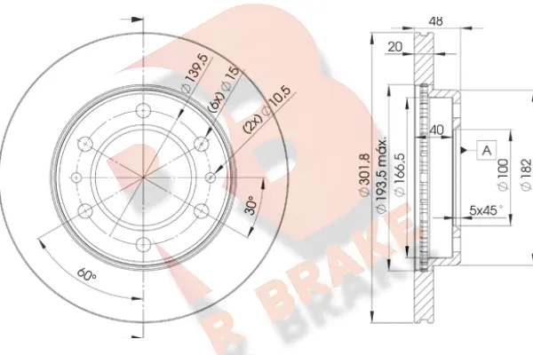 Brake Disc (78RBD26004)