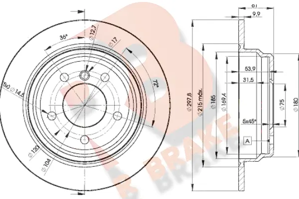 Brake Disc (78RBD24129)