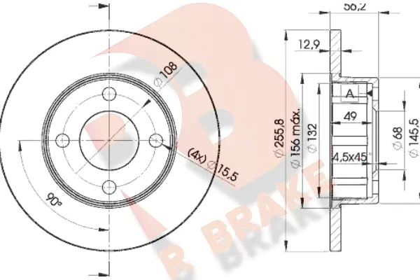 Brake Disc (78RBD24012)