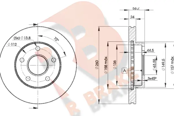 Brake Disc (78RBD28109)