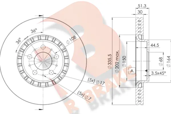 Brake Disc (78RBD27301)