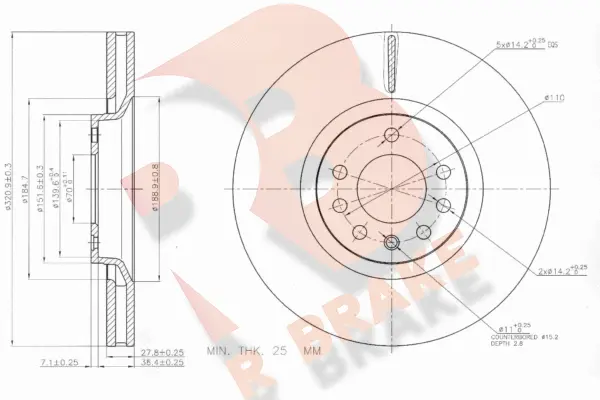 Brake Disc (78RBD29213)