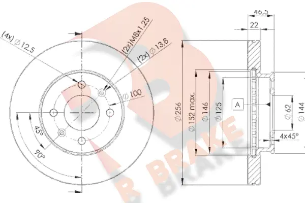 Brake Disc (78RBD25101)