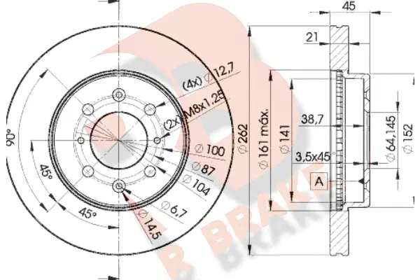 Brake Disc (78RBD21700)