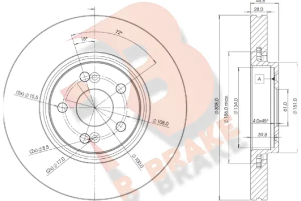 Brake Disc (78RBD22317)