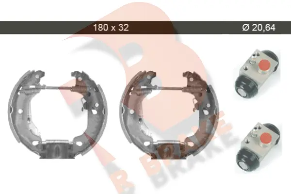Brake Shoe Set (79RBKT0013)