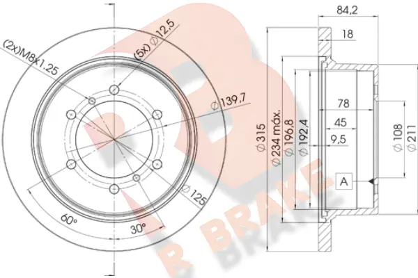 Brake Disc (78RBD28797)
