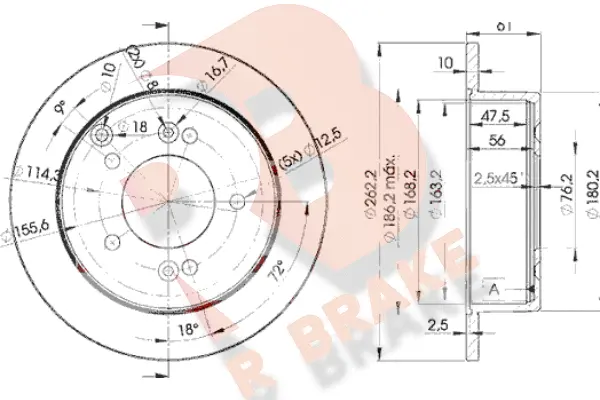 Brake Disc (78RBD22905)