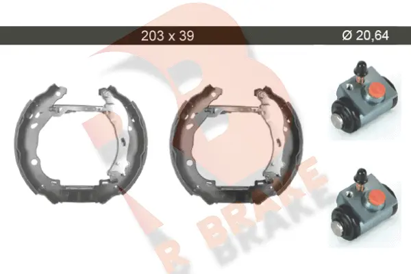 Brake Shoe Set (79RBKT0077)
