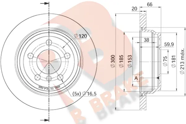 Brake Disc (78RBD23418)