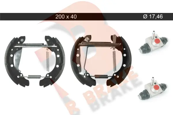 Brake Shoe Set (79RBKT0105)