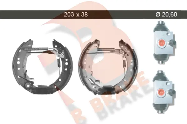 Brake Shoe Set (79RBKT0006)