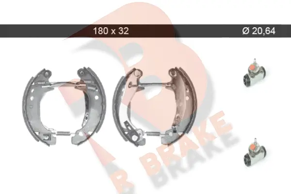 Brake Shoe Set (79RBKT0064)