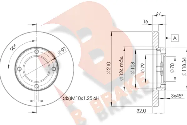 Brake Disc (78RBD28702)