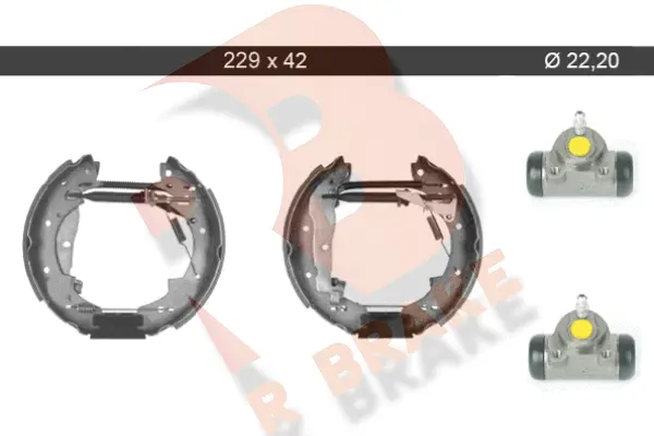 Brake Shoe Set (79RBKT0075)