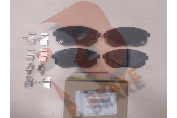 Brake Pad Set, disc brake (RB2449)