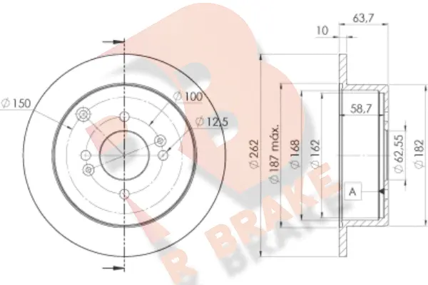 Brake Disc (78RBD25102)