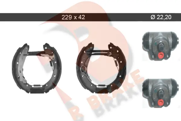 Brake Shoe Set (79RBKT0071)