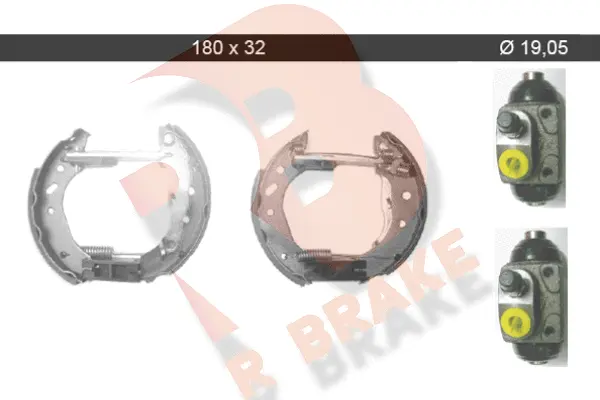 Brake Shoe Set (79RBKT0025)