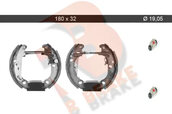 Brake Shoe Set (79RBKT0028)