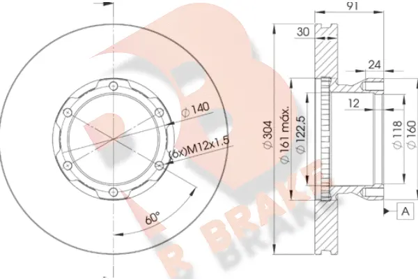 Brake Disc (78RBD14240)