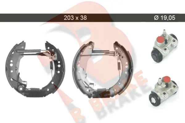 Brake Shoe Set (79RBKT0007)