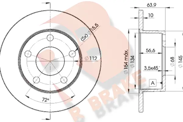 Brake Disc (78RBD24060)