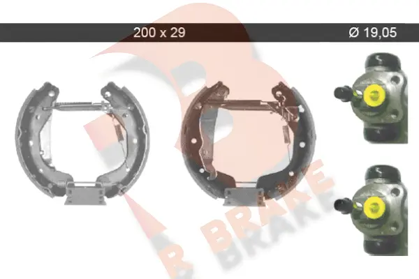 Brake Shoe Set (79RBKT0039)