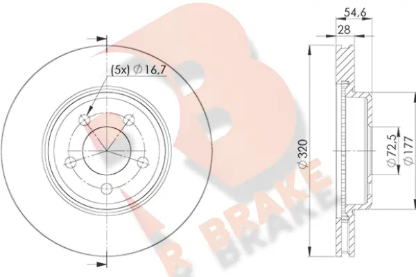 Brake Disc (78RBD29196)