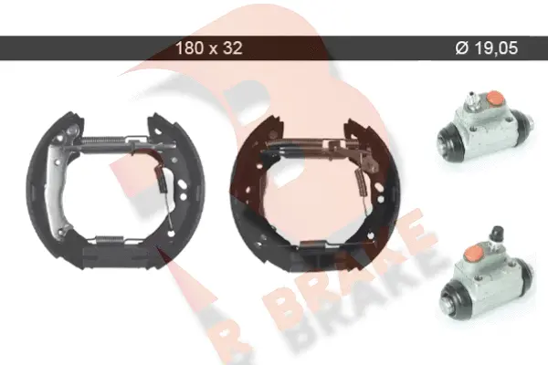 Brake Shoe Set (79RBKT0096)