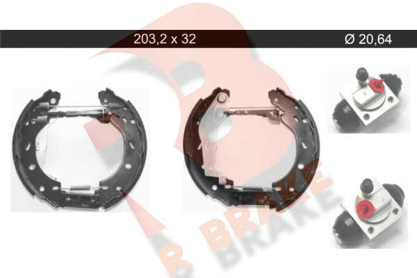 Brake Shoe Set (79RBKT0113)