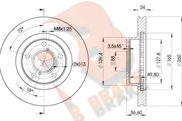 Brake Disc (78RBD20031)