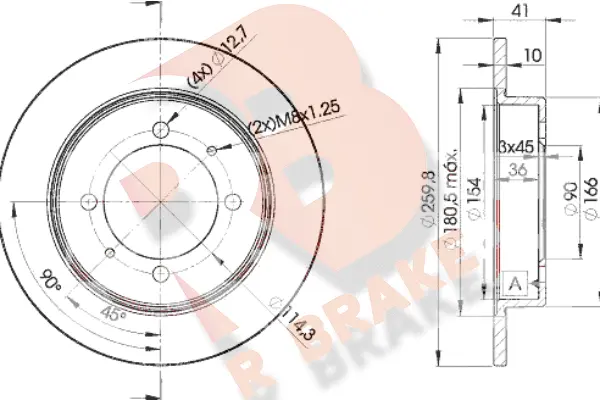 Brake Disc (78RBD22940)