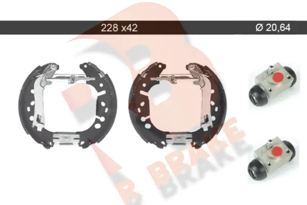 Brake Shoe Set (79RBKT0017)
