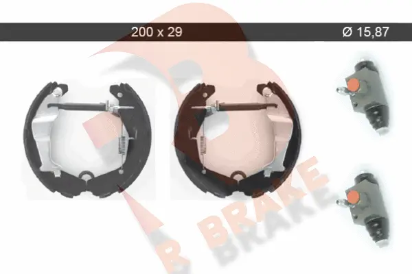 Brake Shoe Set (79RBKT0095)