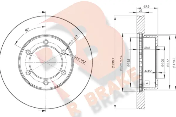 Brake Disc (78RBD23520)