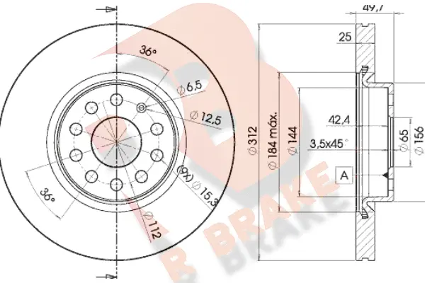 Brake Disc (78RBD25618)