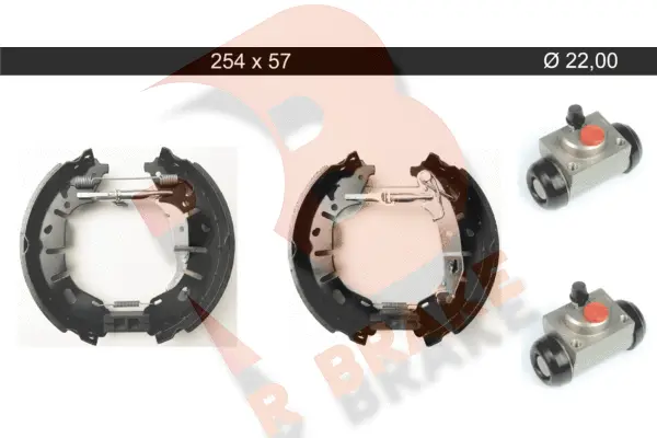 Brake Shoe Set (79RBKT0126)