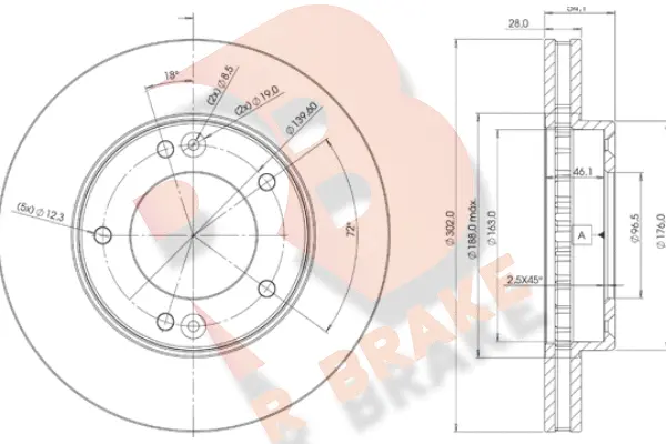Brake Disc (78RBD21712)