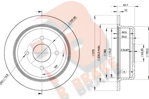 Brake Disc (78RBD25951)