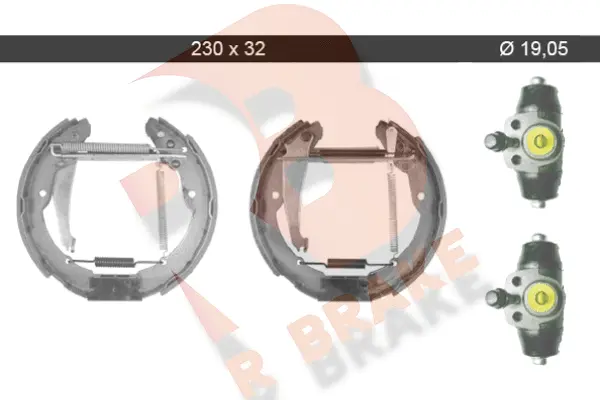 Brake Shoe Set (79RBKT0089)